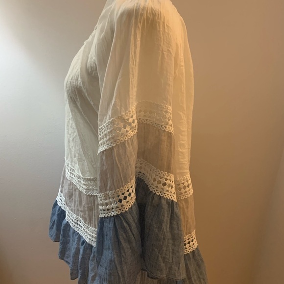 Kaktus loose fit lacey tunic, size L - Picture 2 of 5